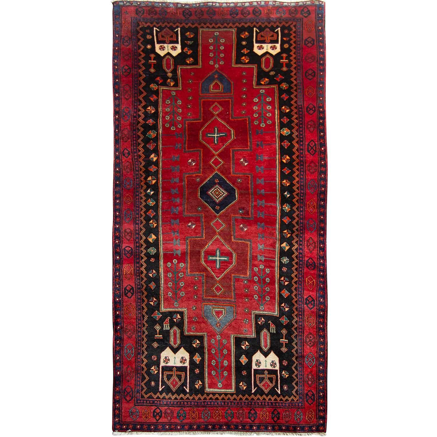 Fine Hand-knotted Kolyai Persian Hallway Runner 155cm x 382cm