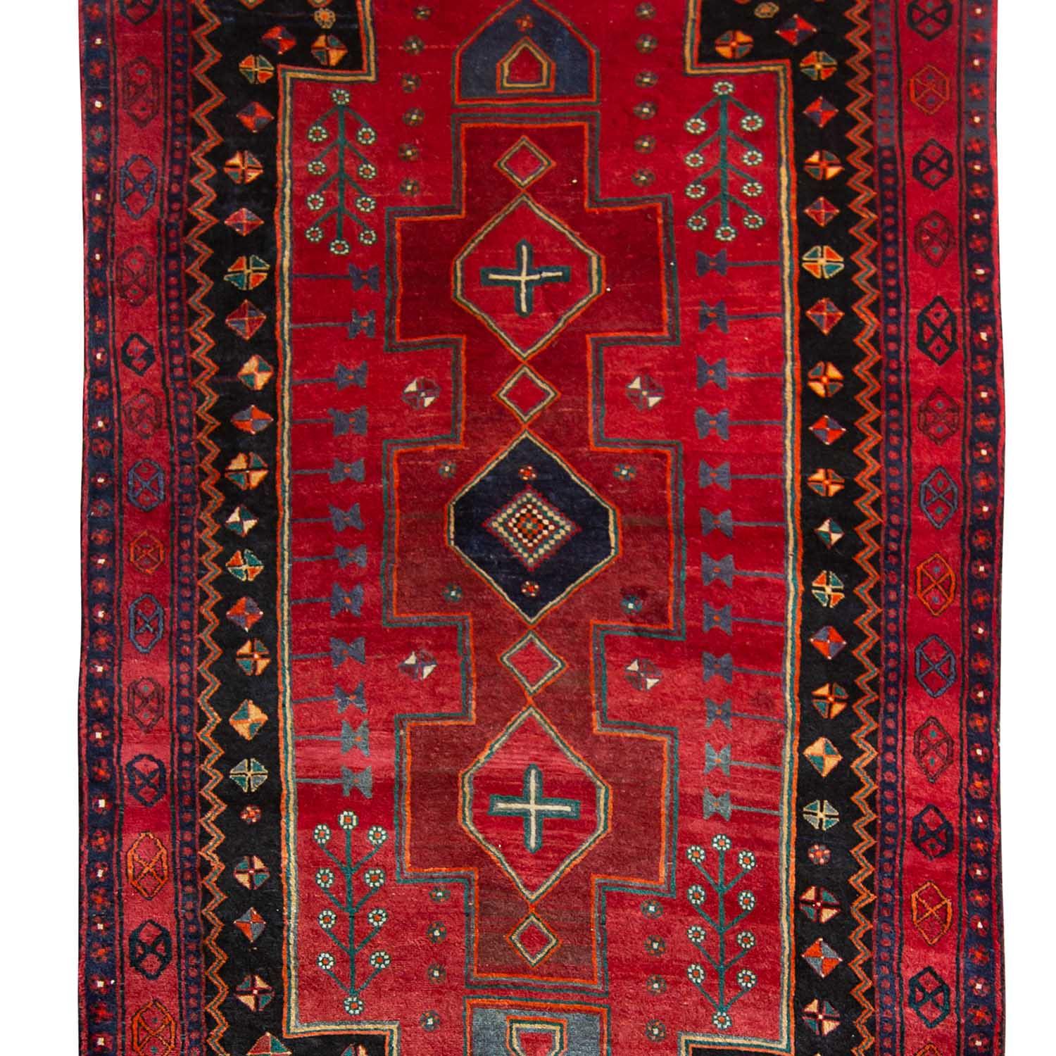 Fine Hand-knotted Kolyai Persian Hallway Runner 155cm x 382cm