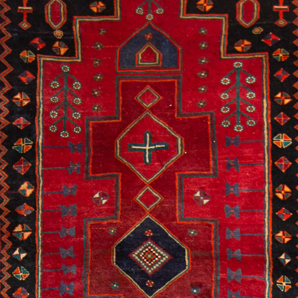 Fine Hand-knotted Kolyai Persian Hallway Runner 155cm x 382cm