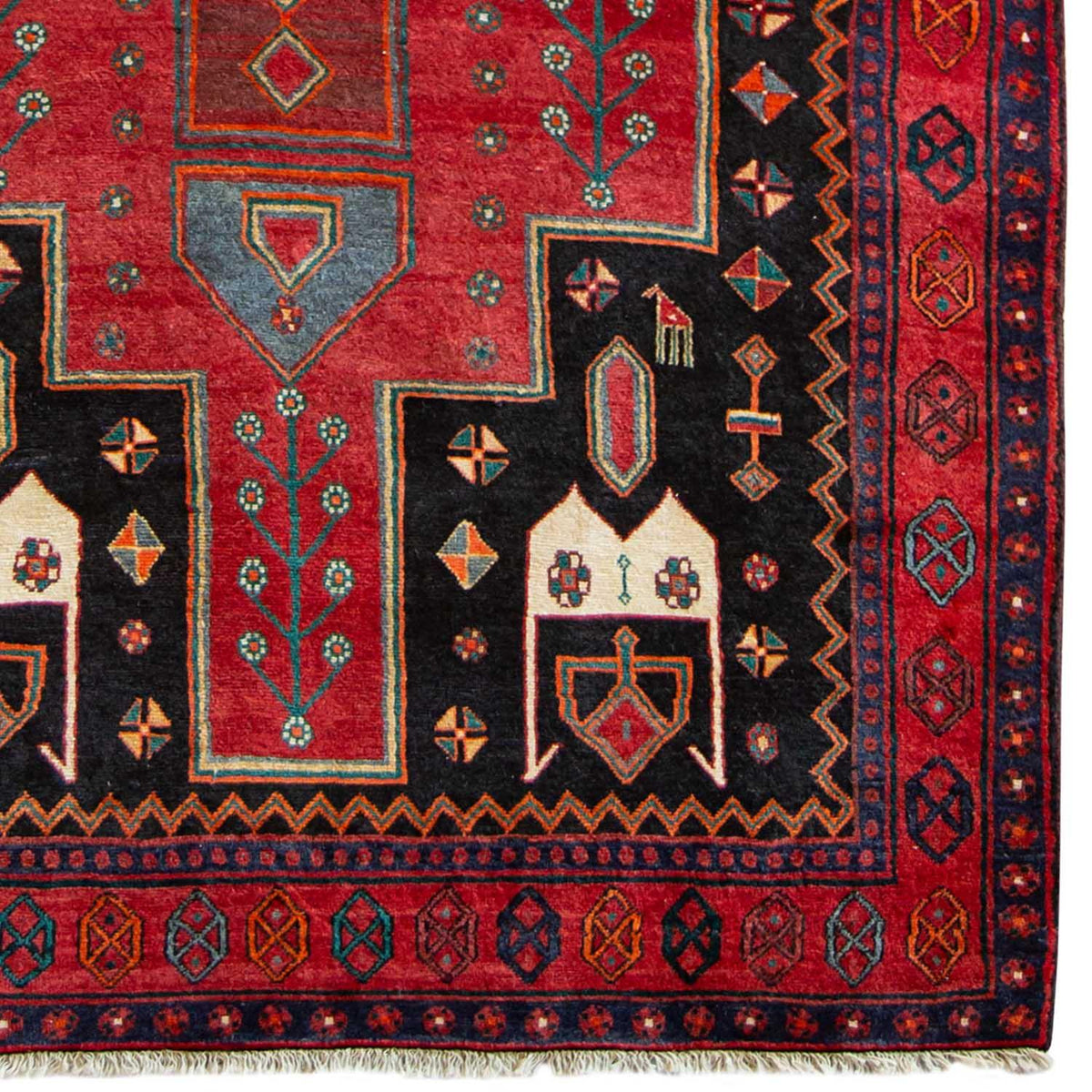 Fine Hand-knotted Kolyai Persian Hallway Runner 155cm x 382cm