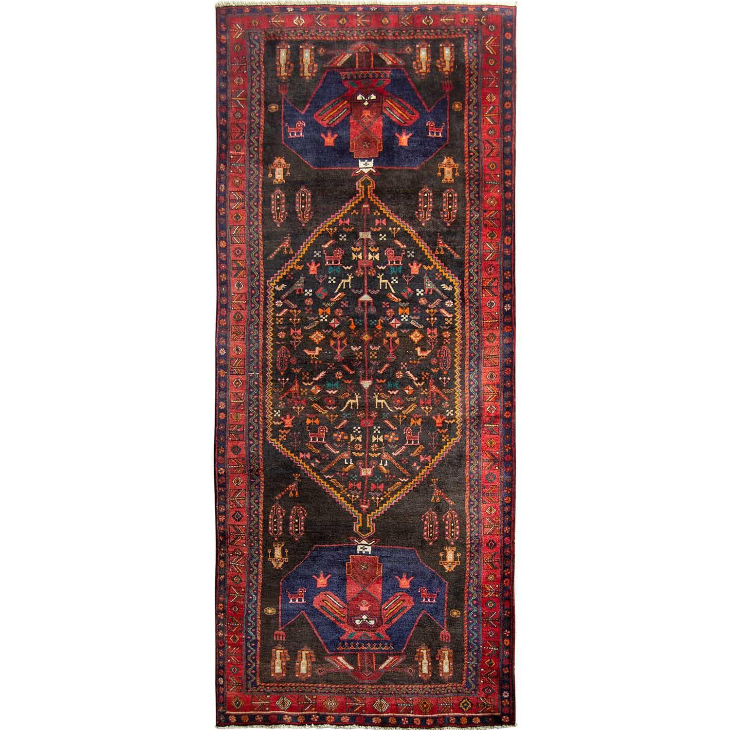 Fine Hand-knotted Kolyai Wool Persian Hallway Runner 150cm x 416cm