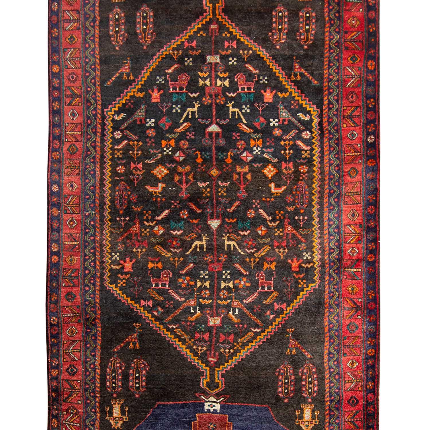 Fine Hand-knotted Kolyai Wool Persian Hallway Runner 150cm x 416cm