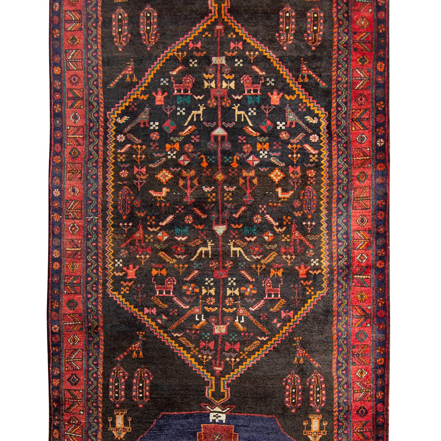 Fine Hand-knotted Kolyai Wool Persian Hallway Runner 150cm x 416cm