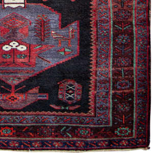 Fine Hand-knotted Wool Tribal Kolyai Persian Runner 130cm x 306cm