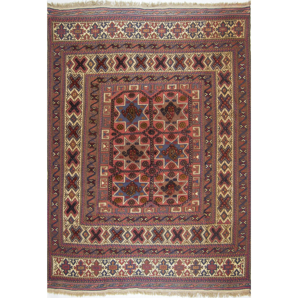 Super Fine Persian Kilim- Sumak Rug 181cm x 262cm