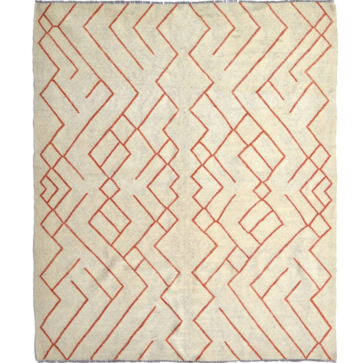 Fine Modern Hand-woven 100% Wool Afghan Chobi Kilim Rug 182cm x 221cm