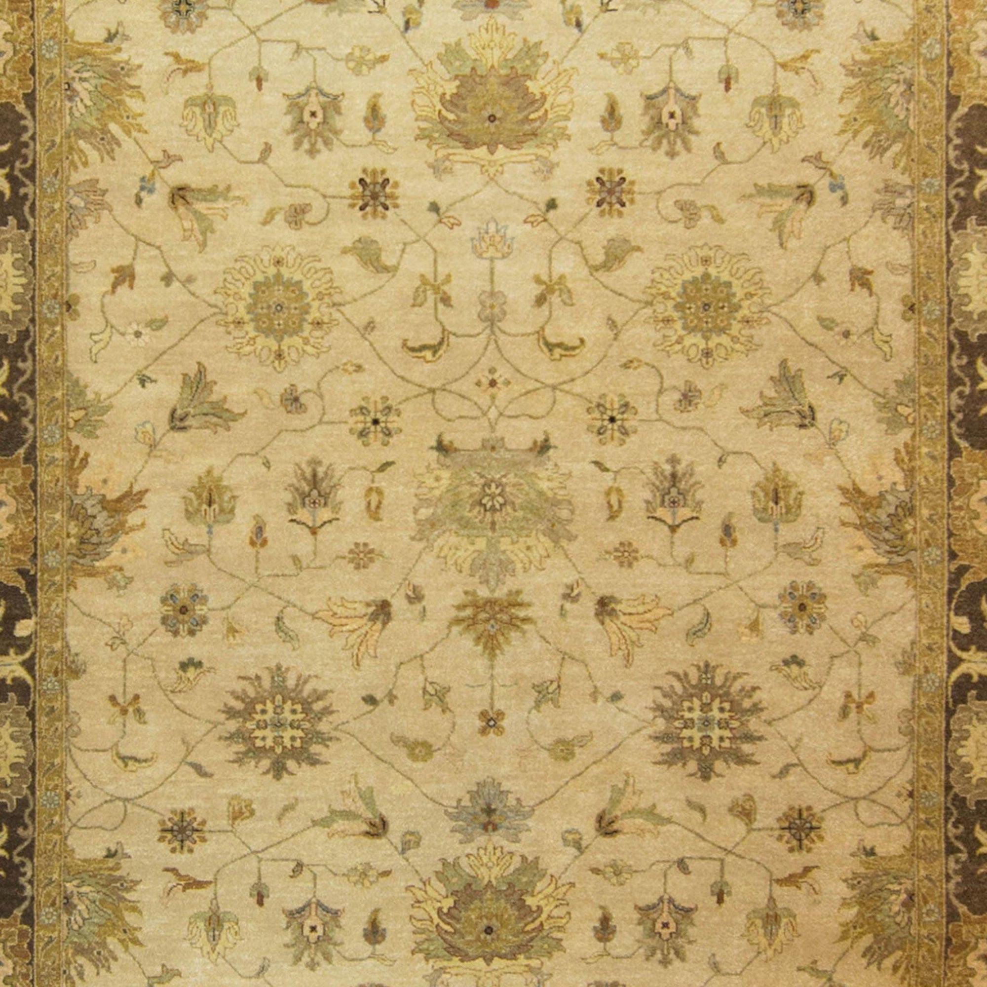 Fine Hand-knotted Wool Ziegler Rug 268cm x 346cm