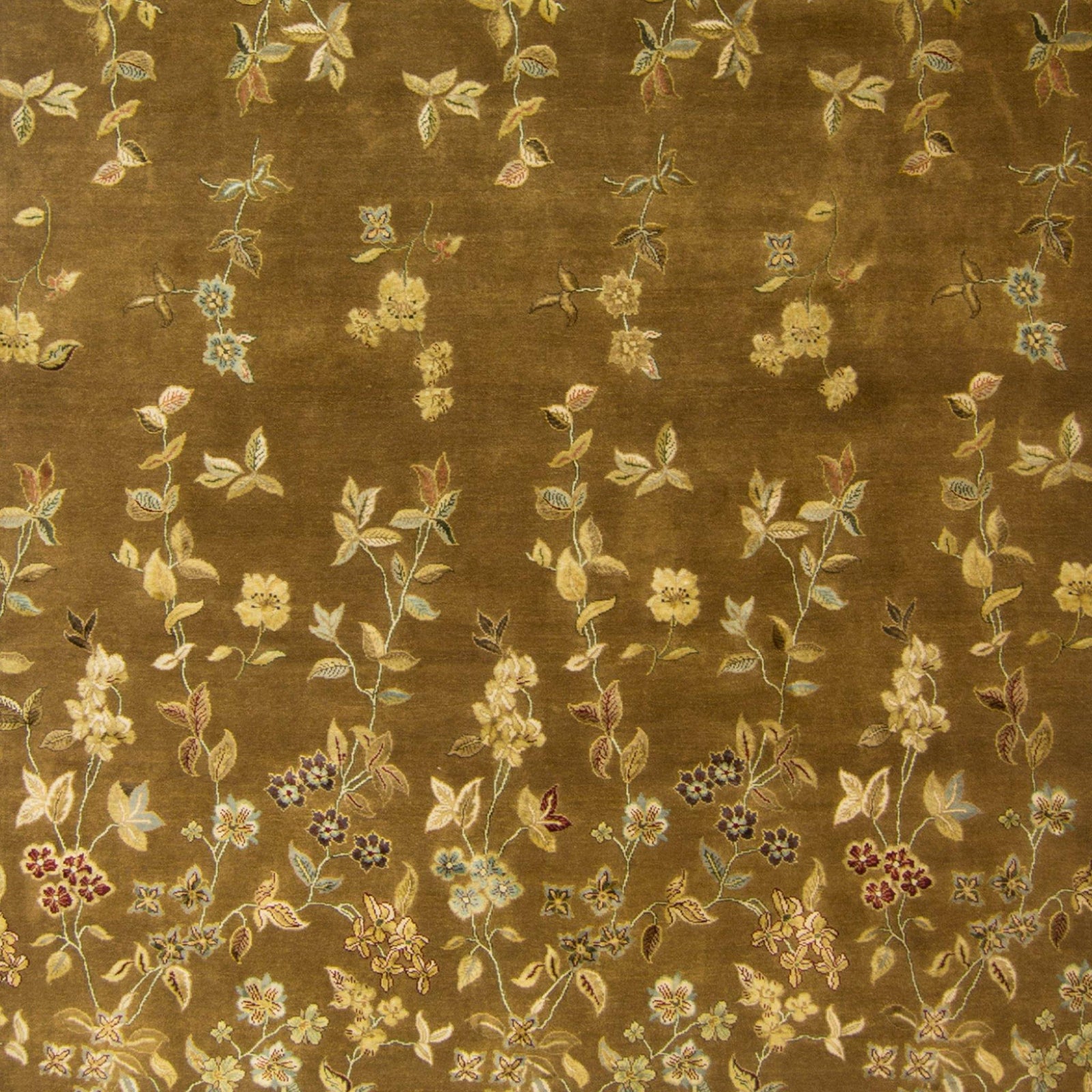 Modern Designer Hand-knotted Wool & Silk Rug 186cm x 277cm