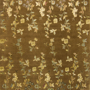 Modern High Quality Hand-knotted Wool & Silk Rug 186 cm x 281 cm