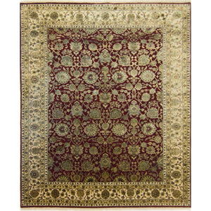 Fine Quality Hand-knotted Wool & Silk Rug 251cm x 315cm