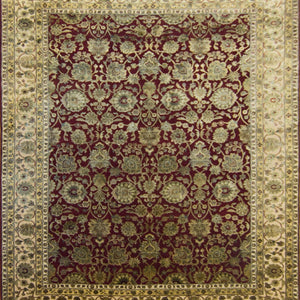 Fine Quality Hand-knotted Wool & Silk Rug 251cm x 315cm