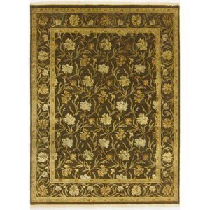 Fine Hand-knotted Wool & Silk Rug 241cm x 305cm