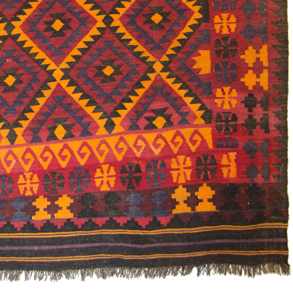 Hand-woven Persian Kilim 201cm x 293cm
