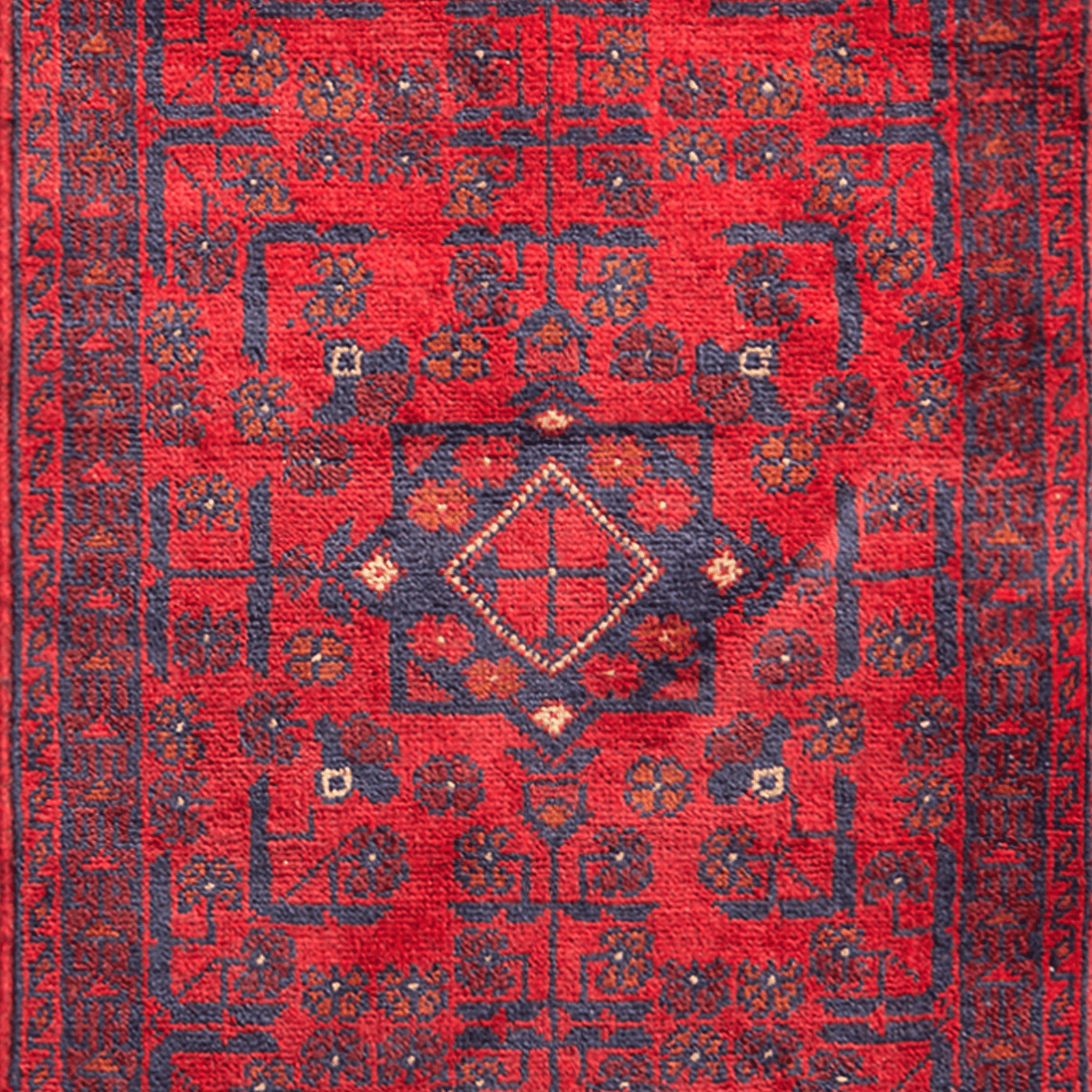 Hand-knotted Traditional Wool Small Runner 59cm x 148cm