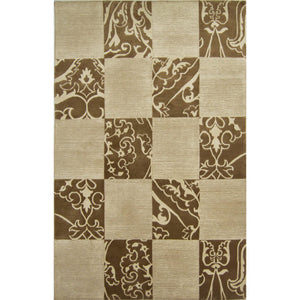 Fine Hand-knotted Wool Modern Rug 150cm x 220cm