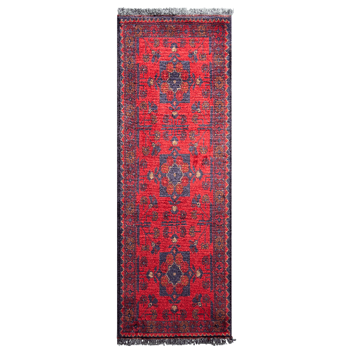 Handmade Traditional Wool Small Runner 50cm x 144cm