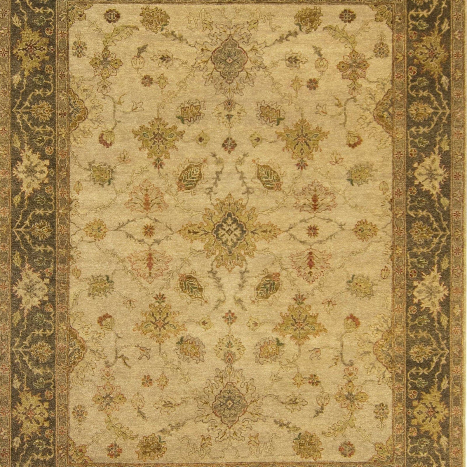 Fine Hand-knotted Persian Kashan Design Rug 241cm x 300cm