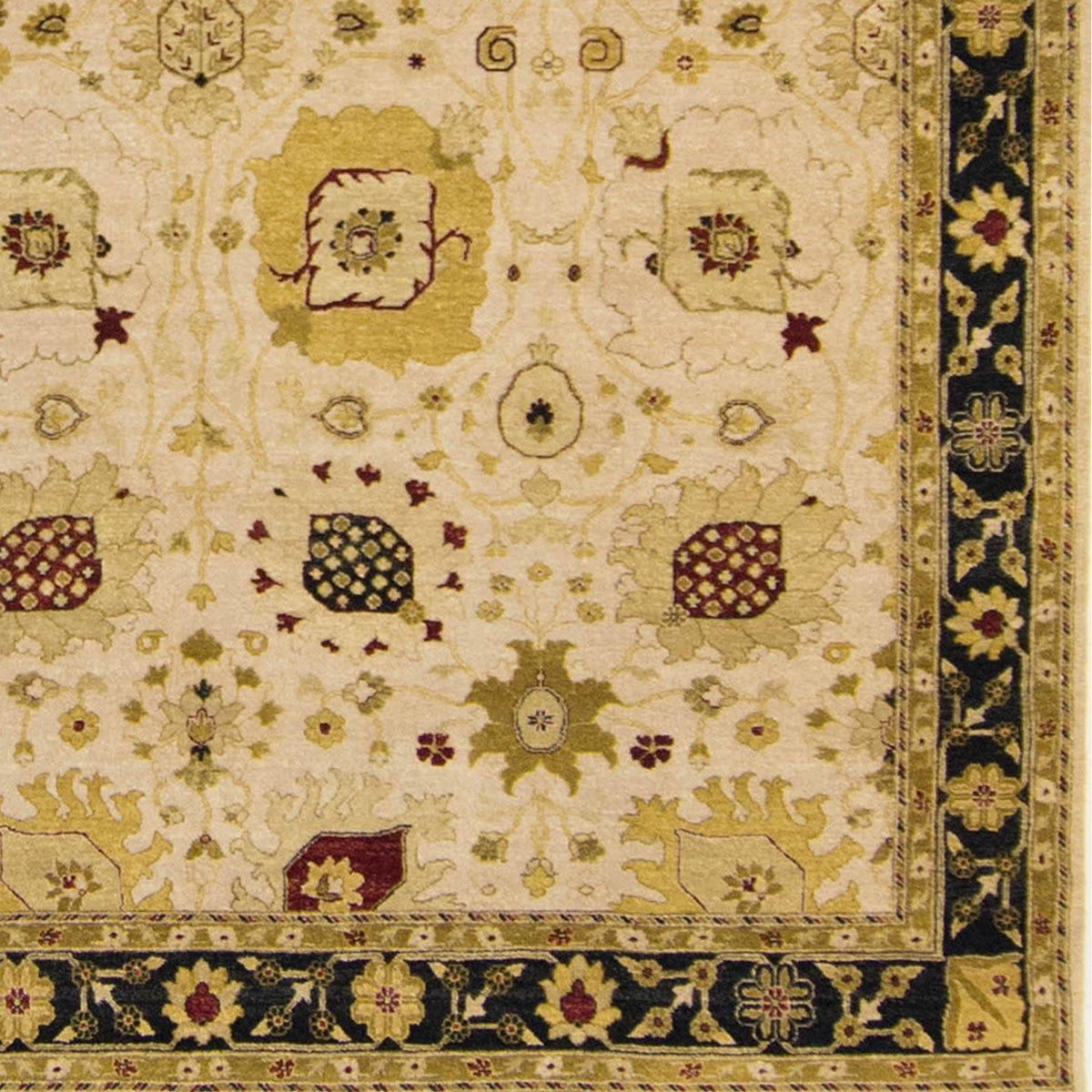 Fine Hand-knotted Wool Chobi Rug 241cm x 309cm