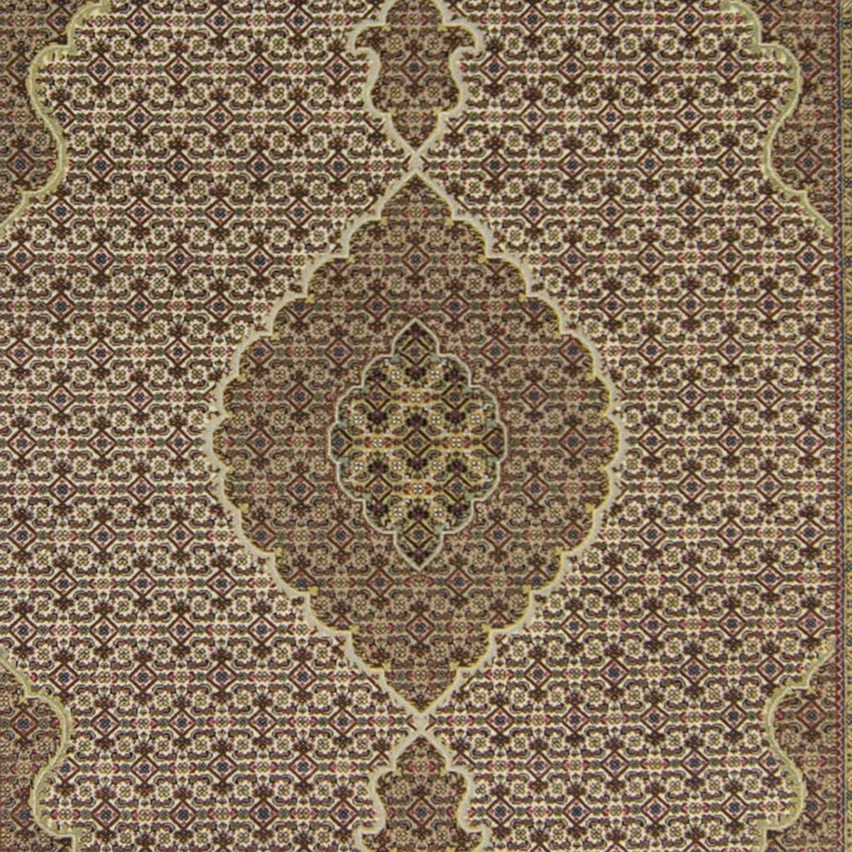 Fine Hand-knotted NZ Wool Tabriz - Mahi Rug 201cm x 302cm
