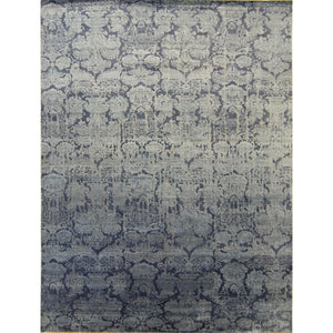 Fine Hand-knotted Wool and Silk Modern Rug 295cm x 407cm