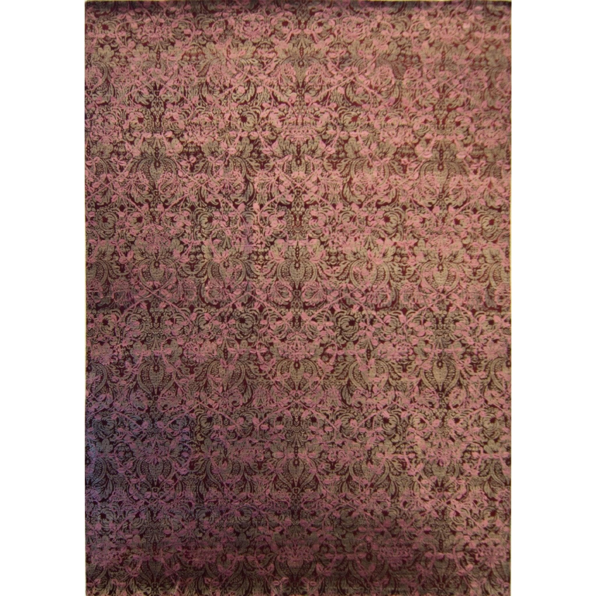 Super Fine Hand-knotted Wool & Silk Modern Rug 302cm x 403cm