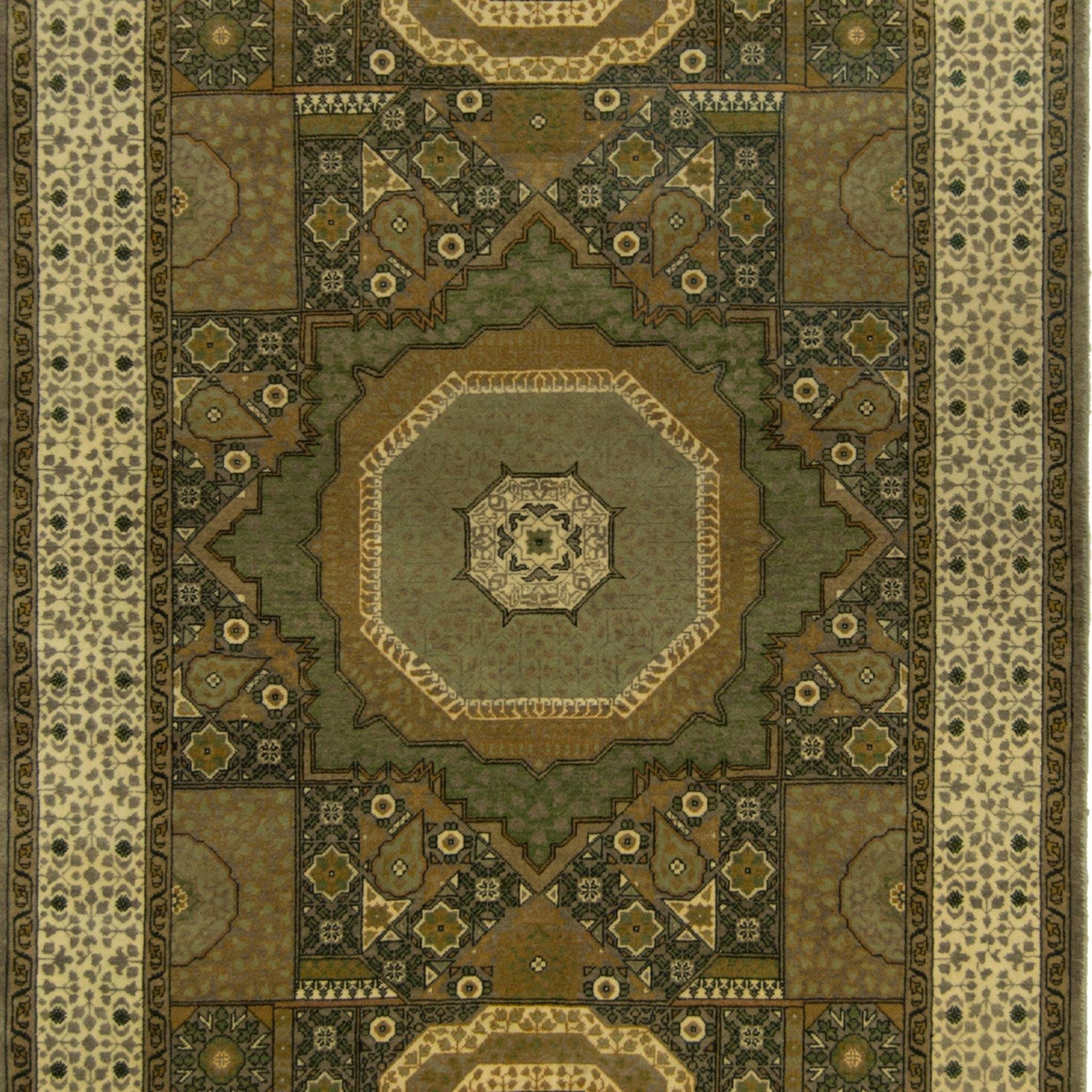 Fine Hand-knotted Wool Rug 126cm x 184cm