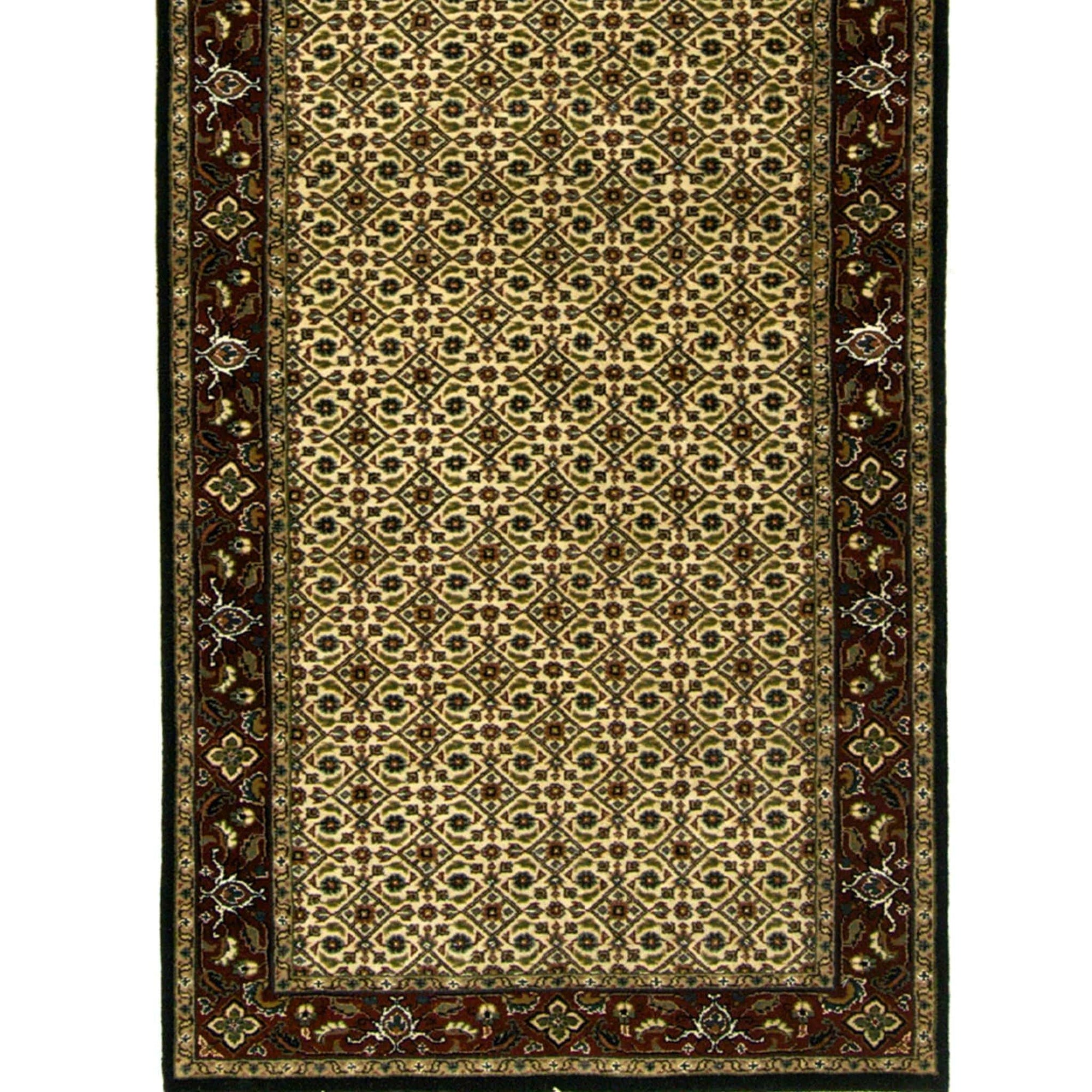 Fine Hand-knotted Wool Persian Maud Runner 79cm x 331cm