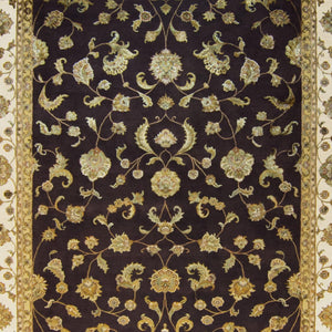 Modern Fine Hand-knotted Wool & Silk Elegance Rug 275cm x 361cm