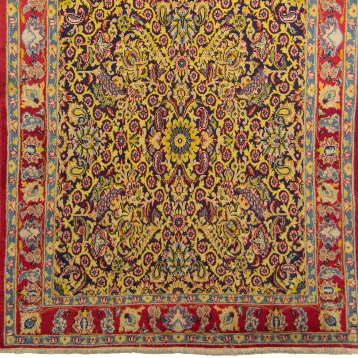 Authentic Hand-knotted Wool Persian Viss Rug 154cm x 305cm