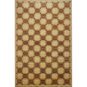 Modern Hand-knotted Wool Chobi Rug 120cm x 190cm