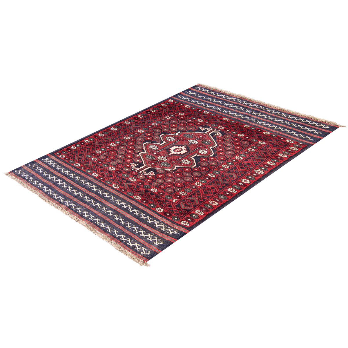 Fine Hand-knotted 100% Wool Small Rug 82cm x 152cm