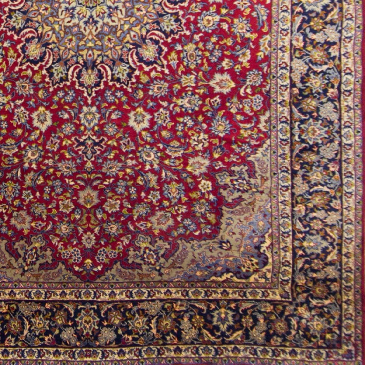 Hand-knotted Wool Persian Najafabad (Isfahan) Rug 293cm x 404cm