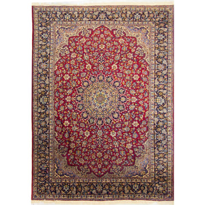 Hand-knotted Wool Persian Najafabad (Isfahan) Rug 293cm x 404cm