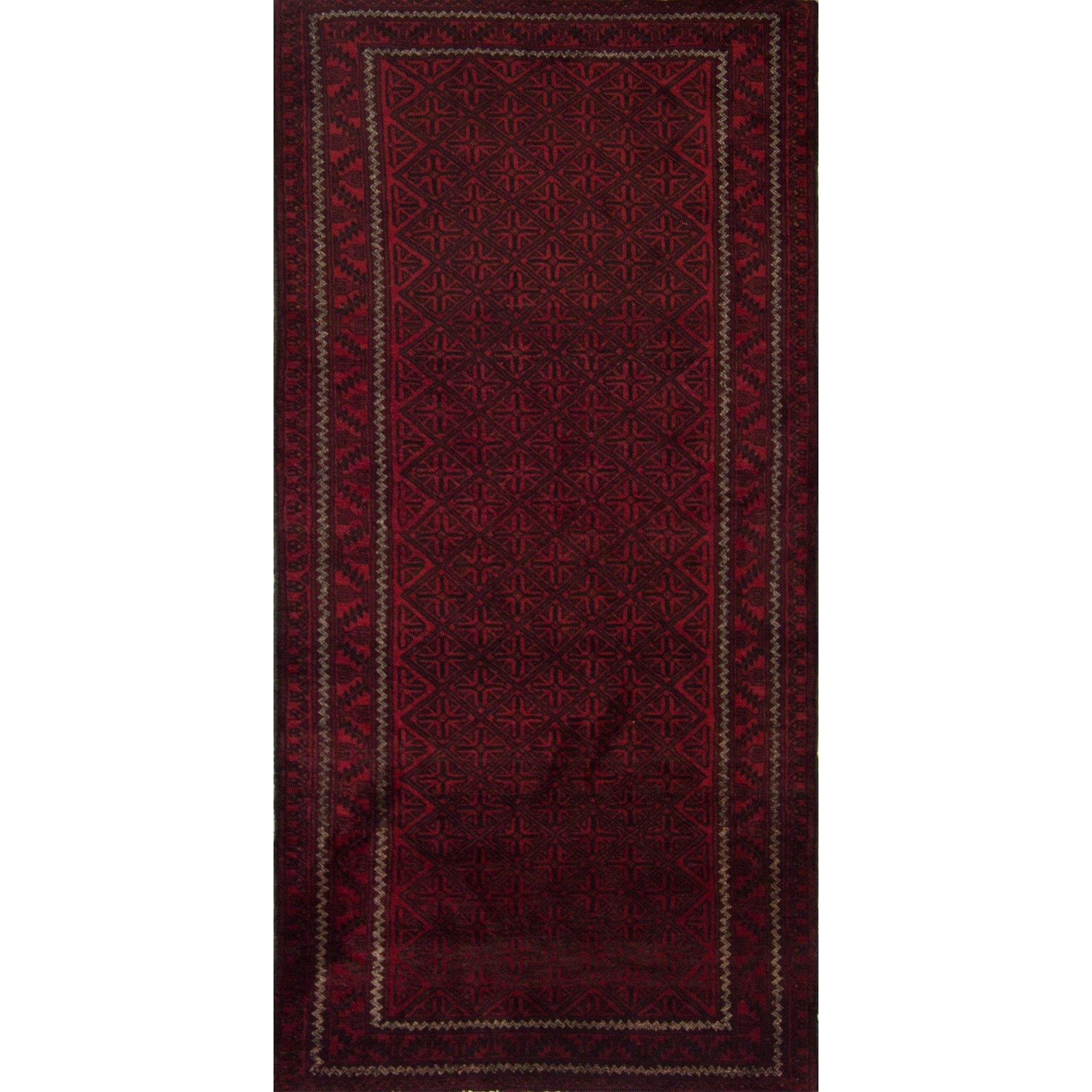 Persian Baluchi Rug 118cm x 246cm