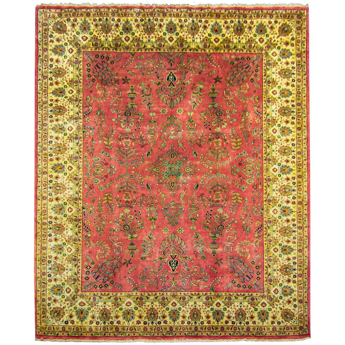 Fine Hand-knotted Wool Traditional Rug 242cm x 307cm