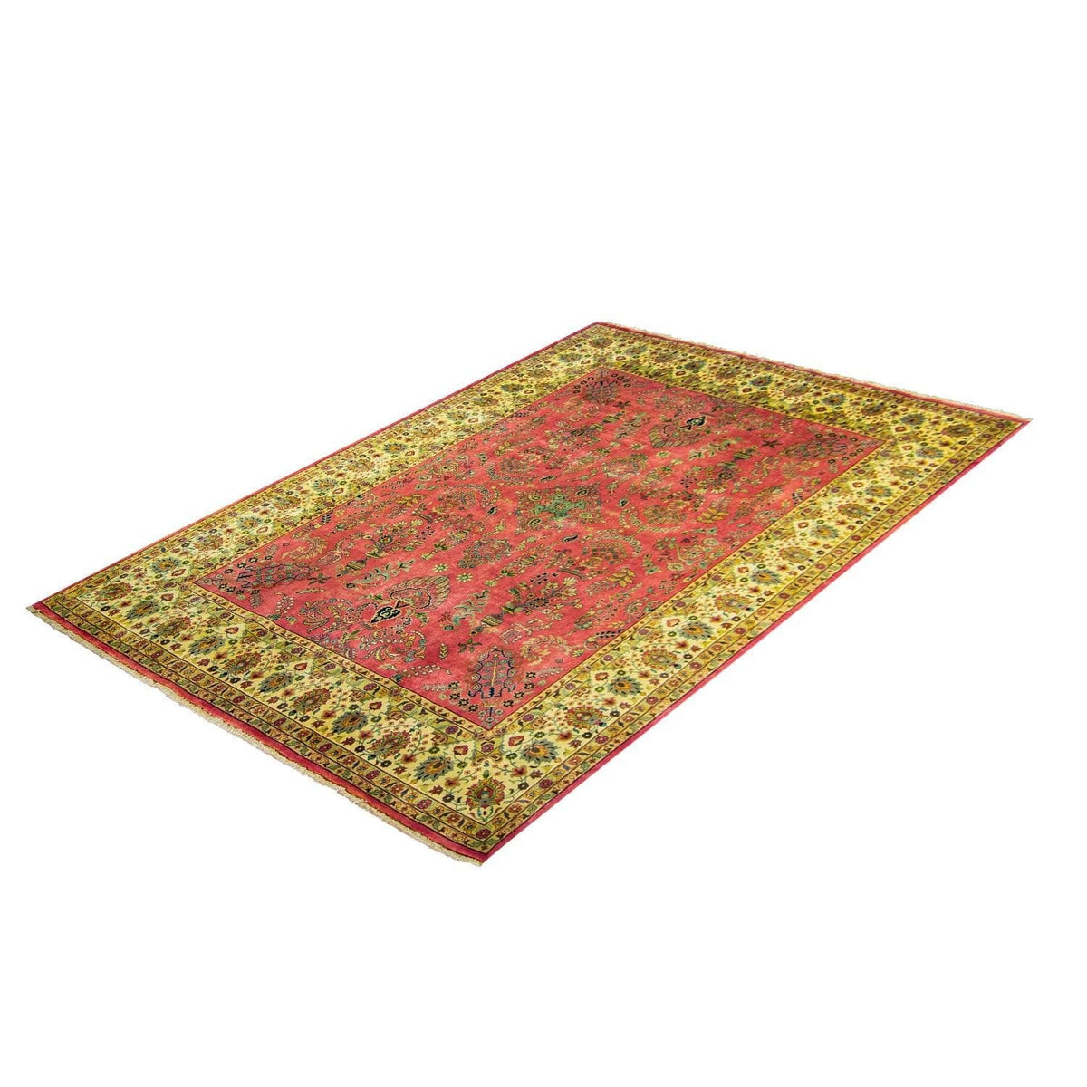 Fine Hand-knotted Wool Traditional Rug 242cm x 307cm