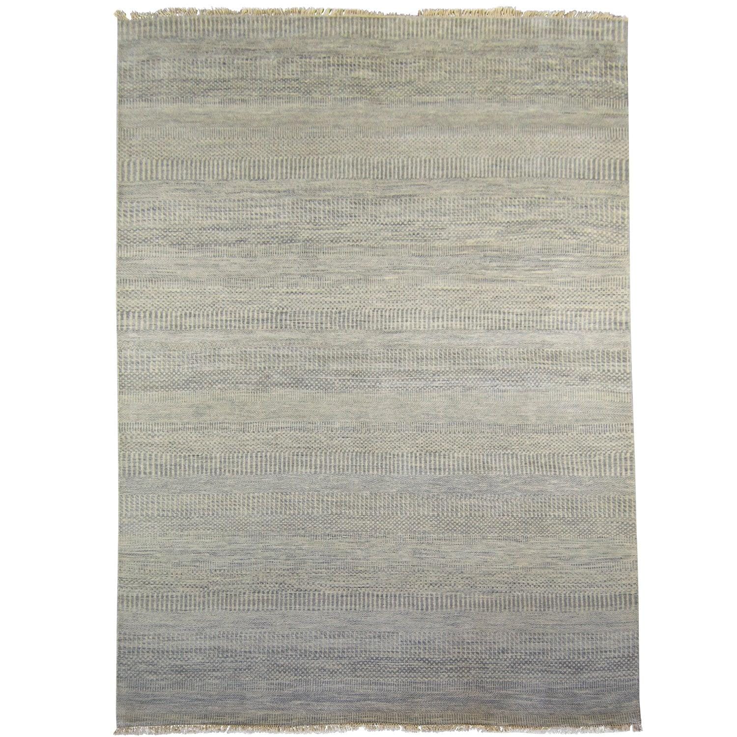 Modern Handmade NZ Wool Rug 182cm x 276cm