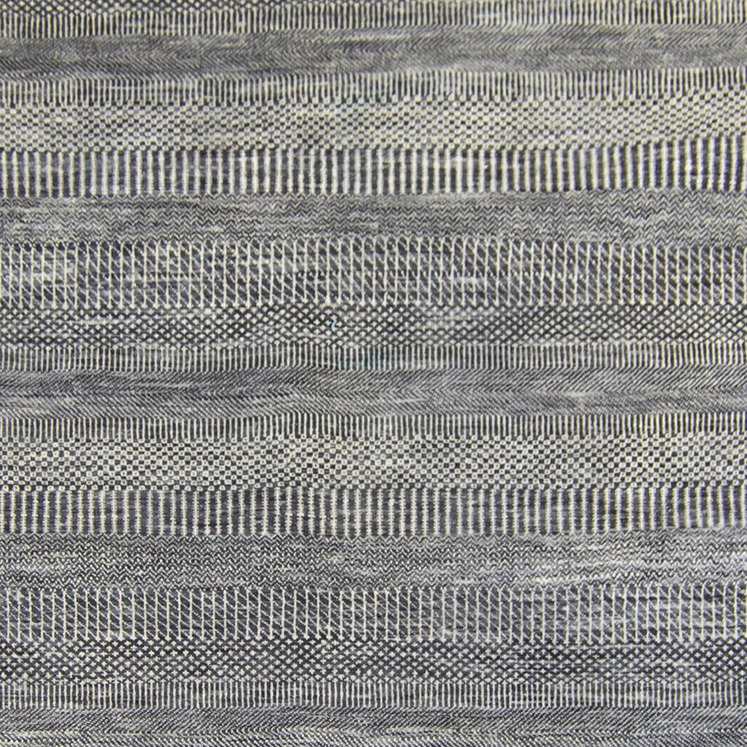 Fine Handmade NZ Wool Modern Grey Rug 184cm x 276cm