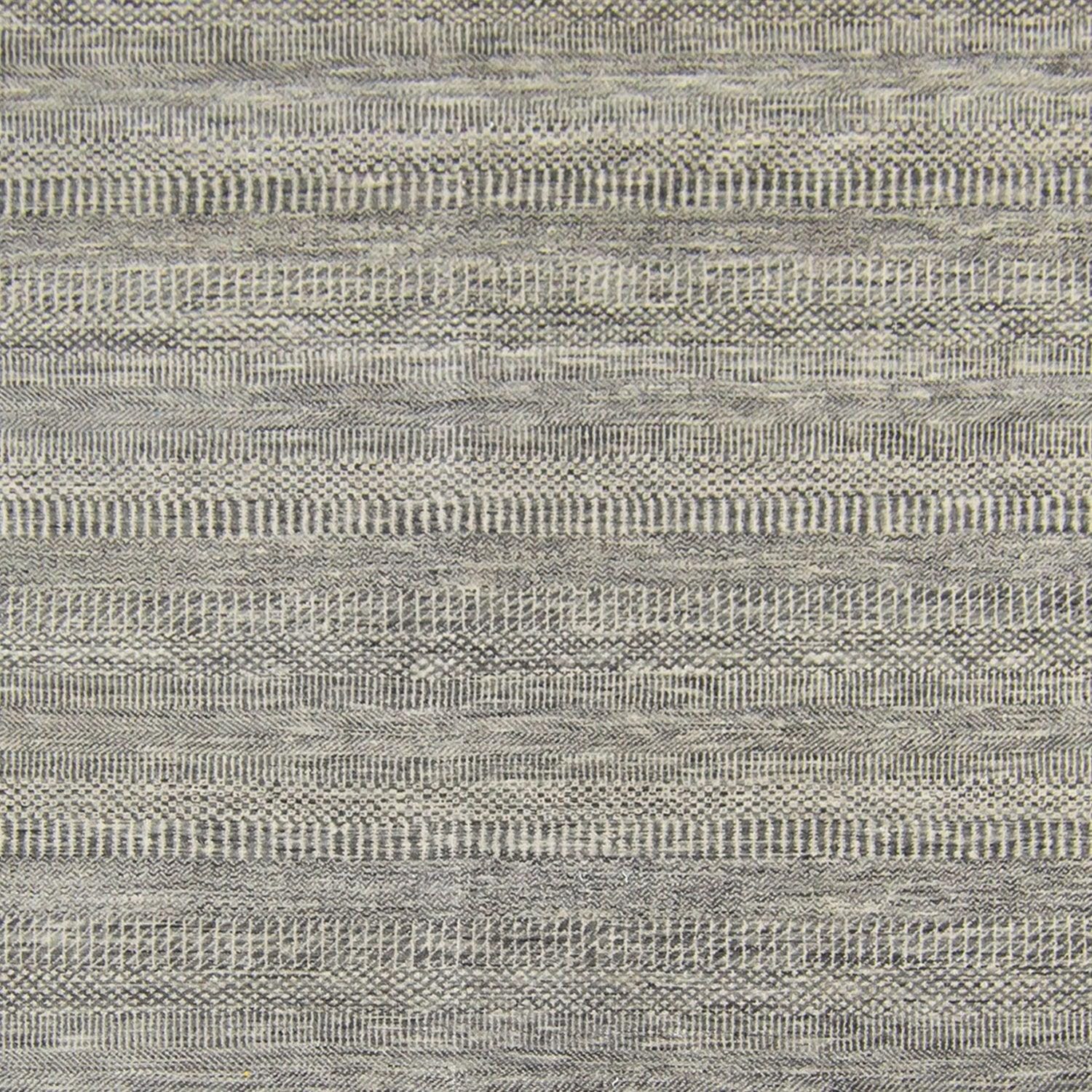 Modern Handmade NZ Wool Grey Rug 184cm x 280cm