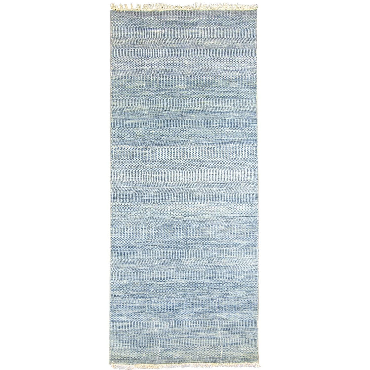 Handmade Wool Modern Hallway Runner 79cm x 252cm