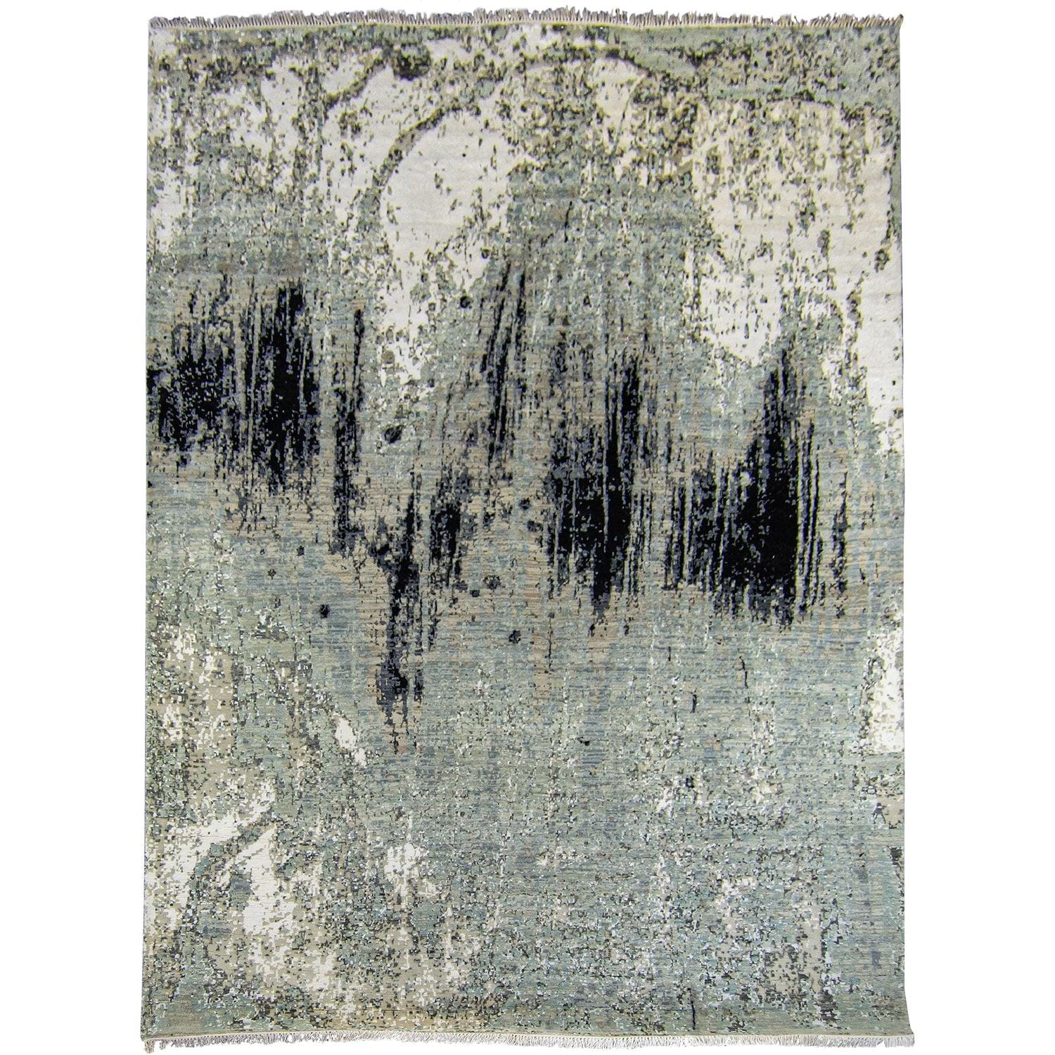 Handmade Modern Abstract Rug 187cm x 282cm