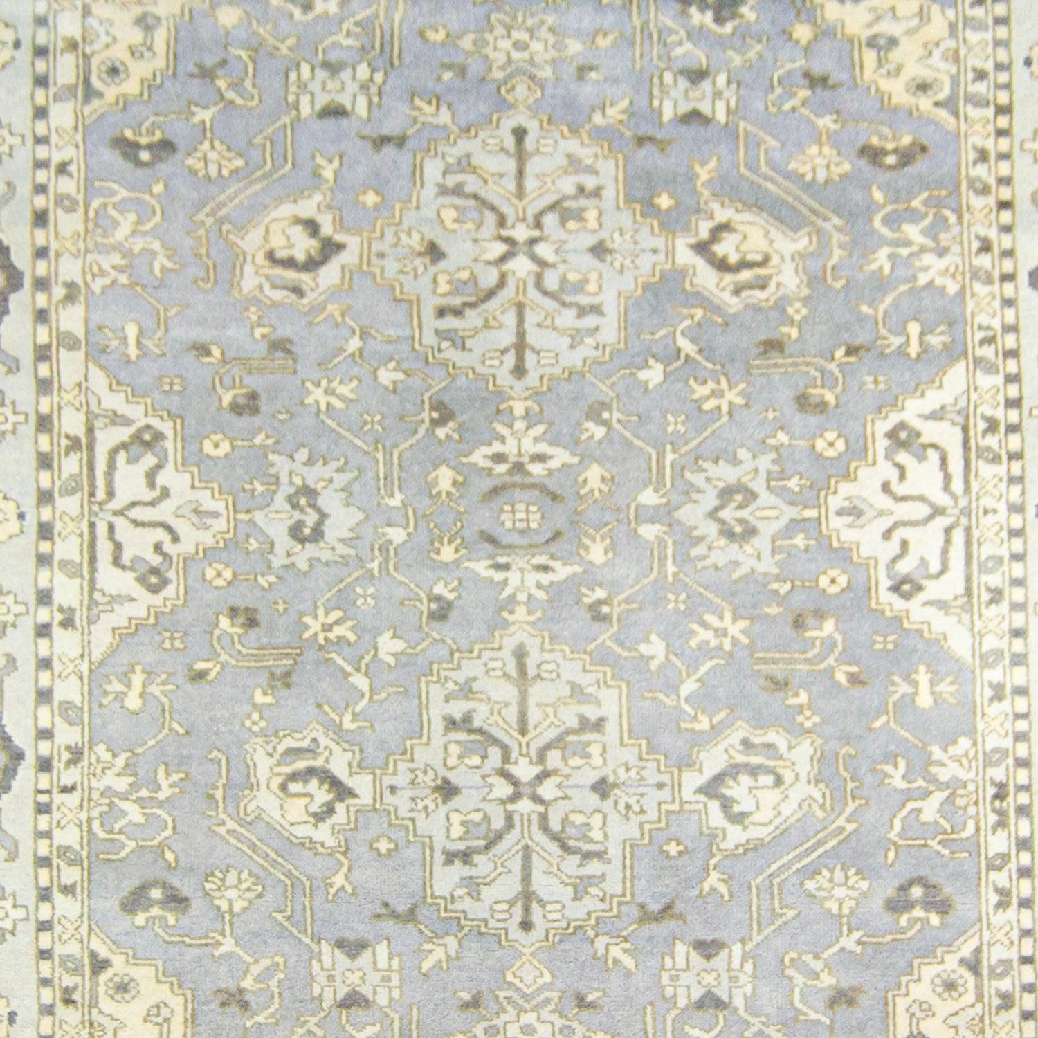 Modern Handmade Wool Oushak Rug 244cm x 296cm