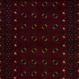 Fine Hand-knotted Persian Wool Baluchi Rug 105cm x 204cm