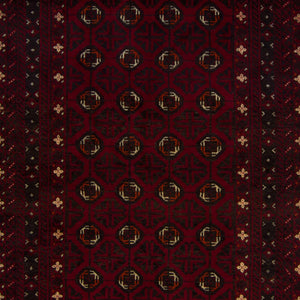 Fine Hand-knotted Persian Wool Baluchi Rug 105cm x 204cm