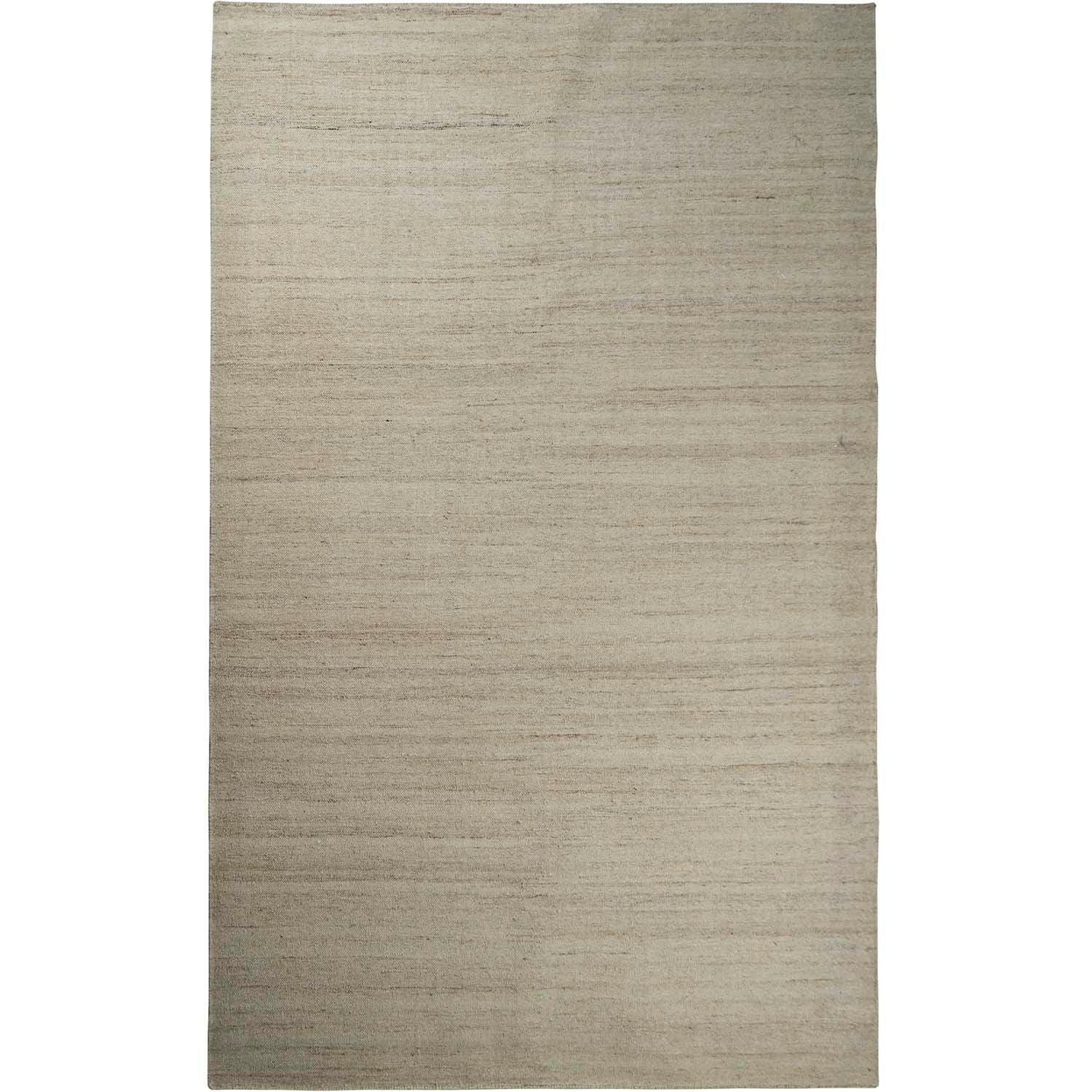 Fine Handmade Flat-weave Natural Wool Rug 167cm x 232cm