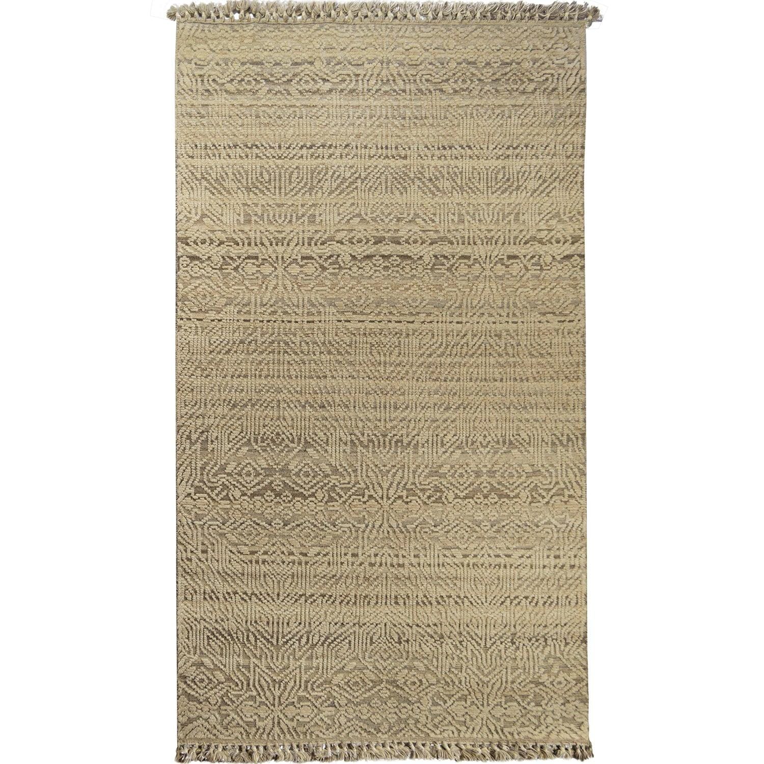 Handmade Natural Wool Modern Rug 160cm x 250cm