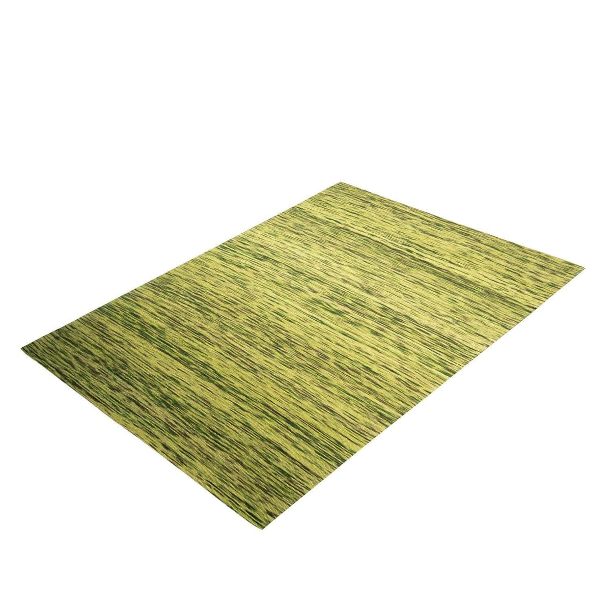 Handmade Wool Modern Green Rug 157cm x 228cm