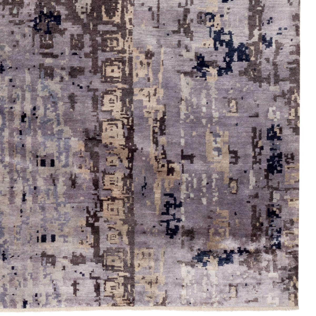Handmade Modern Wool &amp; Silk Rug 285cm x 364cm