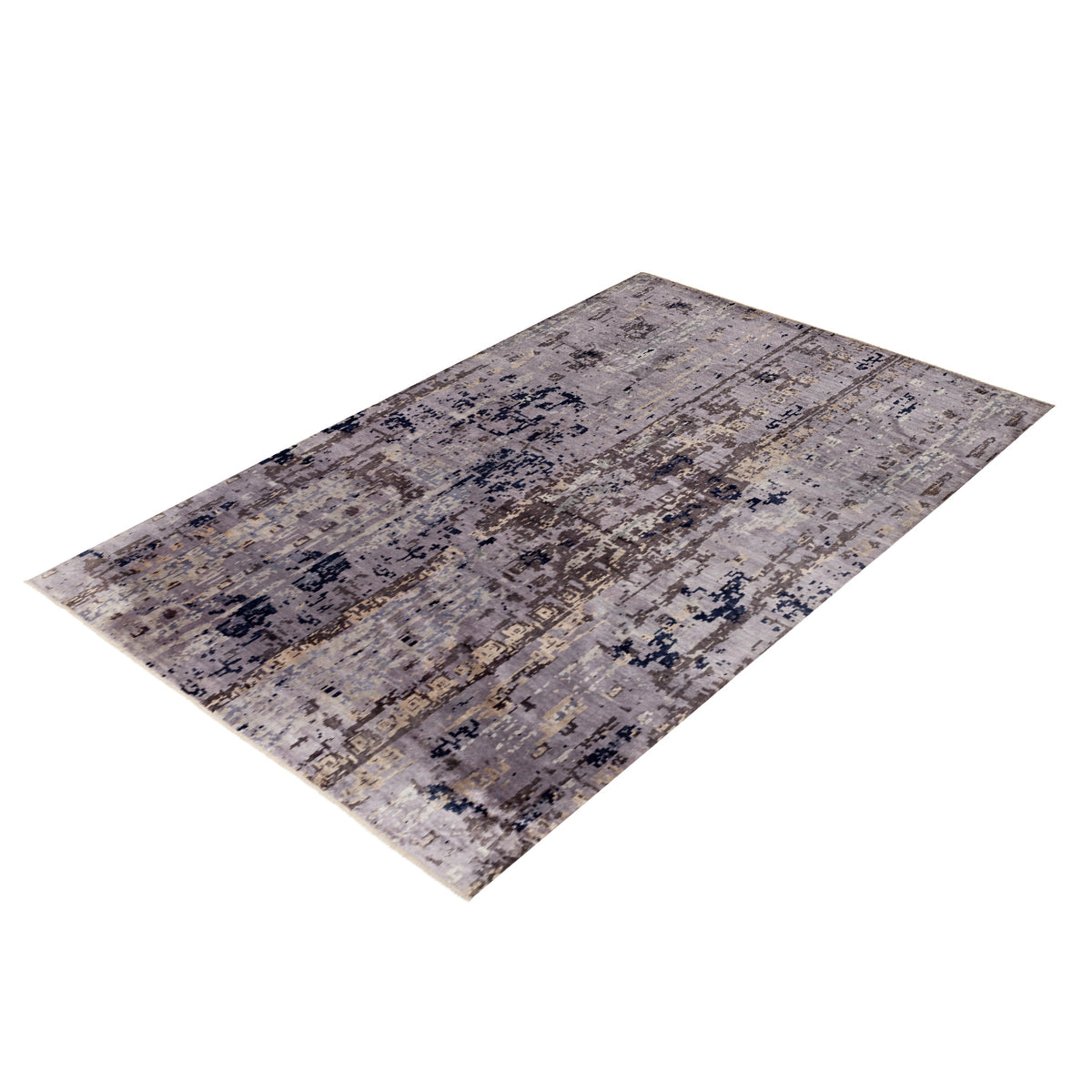 Handmade Modern Wool &amp; Silk Rug 285cm x 364cm