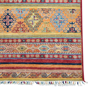 Fine Hand-knotted Wool Tribal Runner 82cm x 992cm
